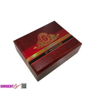 Perdomo 10th Anniversary Sun Grown Super Toro Empty Wooden Cigar Box 9x7x3